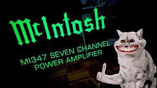 WORLD EXCLUSIVE !! McIntosh MI347 class-D Hypex power amplifier naked and review