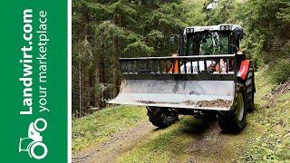 Schwenkbares Polterschild im Eigenbau | landwirt.com