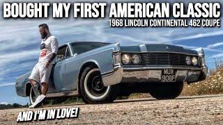 I Bought my FIRST CLASSIC CAR! - 1968 Lincoln Continental 462 Coupe Reveal