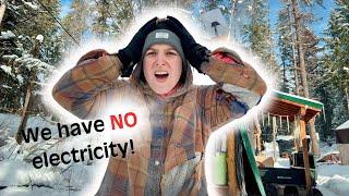 We LOST power in subfreezing temps! Can we survive partial off-grid?