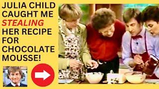 Julia Child & The Bean Gourmet, Tom Chasuk, Linda Dano On TV! Chocolate Mousse! #juliachild #mousse