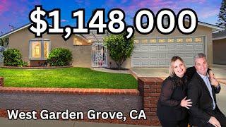 West Garden Grove Home Tour | 12182 Blackmer St, Garden Grove California 92845 | Team Tackney