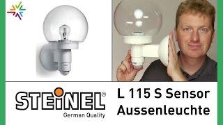 STEINEL Sensor Außenleuchte L 115 S [watt24-Video Nr. 80]