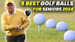 5 Best Golf Balls for Seniors 2024: Top Golf Balls for Seniors to Maximize Distance