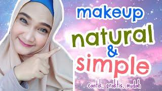 TUTORIAL MAKEUP MINIMALIS NATURAL CANTIK SIMPLE MUDAH