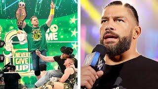 Roman Reigns Won't Be The Same After This! John Cena Returns And Wins US Title From Theory Leaked!