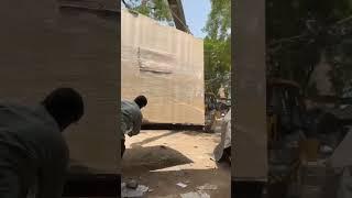 Electrical Panel Loading | Hydra Crane | #electricalpanel #hydra #crane #panel #loading