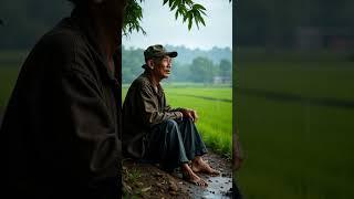 seorang kakek terjebak hujan #shortvideo #trendingshorts