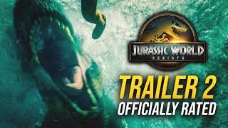 TRAILER 2 OFFICIALLY RATED! Jurassic World Rebirth NEW TRAILER Coming Soon at CinemaCon?