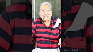 Legendary Actor Chandra Mohan last video visuals at his home #chandramohandeath #chandramohan