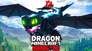 I Spent 100 Days in a WORLD OF DRAGONS in Hardcore Minecraft