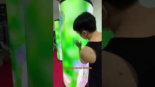 Flexible LED display #leddisplay #ledsigndesign #ledwall