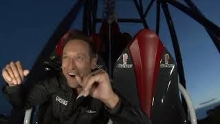 MAXX FORCE roller coaster review and full ride - Six Flags Great America