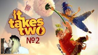 Играем в It Takes Two с Девушкой!!! №2