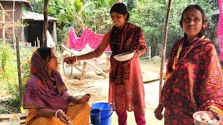 ডিম পাড়ে হাঁসে খায় বাগডাশেSIMPLE VILLAGE VLOG & COOK