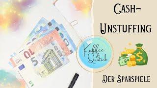 Cash-Unstuffing der Sparspiele  was konnte ich sparen?  Post von @spassamsparen und @Sparhexe