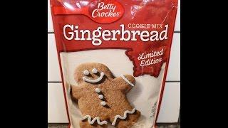 Making Betty Crocker Gingerbread Cookies