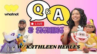 SIGNING + Q&A WITH OG VOICE OF DORA KATHLEEN HERLES!