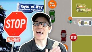 Right-of-Way in Residential Neighborhoods - Right-of-Way Part 1