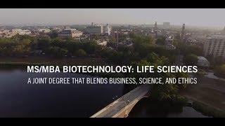 MS/MBA Biotechnology: Life Sciences Joint Degree