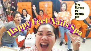 Happy Feet Nails Spa| May pa libreng Donuts! | Ryll star24