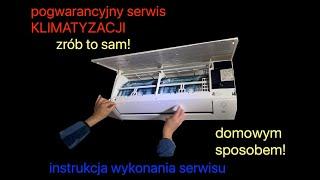 Serwis Klimatyzacji (pogwarancyjny) domowym sposobem! Zrób to sam!