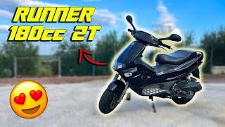 FINALMENTE RUNNER 180cc 2T! 