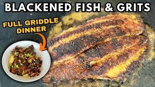 Blackened Catfish on the Blackstone