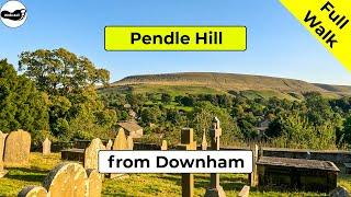 Pendle Hill from Downham Walk - Full walk in 4K