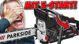 WARUM? PARKSIDE E-STARTER KETTENSÄGE TEST | WERKZEUG NEWS 312