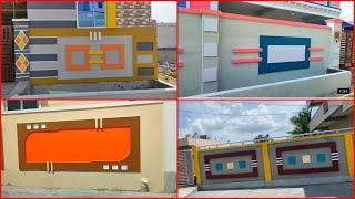 Letest Compund Boundary Wall Design || Best Modern Beautiful Boundary Wall Design ideas