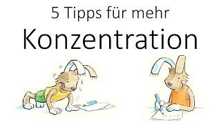 ADHS / ADS: Fünf Tipps für mehr Konzentration