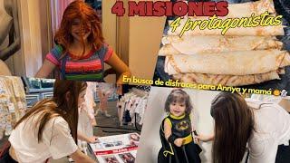 MISIÓN HALLOWEEN  en busca de nuestros disfraces + autoasiento + receta de kekis | VLOG