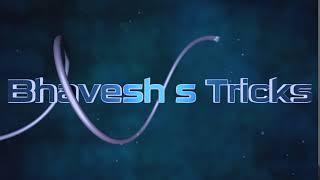 simple and elegant  blue bhavesh tricks