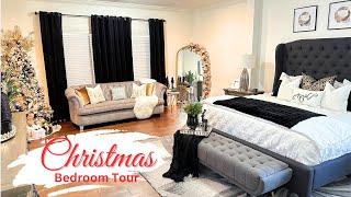 Christmas Bedroom Tour 2023 | Christmas Decorating Ideas | How To Decorate for The Holidays