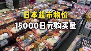 实拍记录日本超市物价，15000日元能买到多少东西？你们觉得贵吗