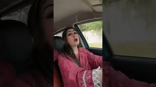 fun while driving #viral #mawra #zunairamaham #shortvideos