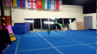 Round off back handspring full 360 turn