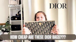 *A DIOR CROSSBODY BAG FOR A 1000€?* - THE CHEAPEST HANDBAGS AT DIOR