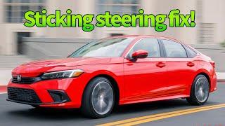 Important Announcement: Honda Civic Sticky Steering Recall