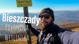 Bieszczady — Połonina Wetlińska jesienią