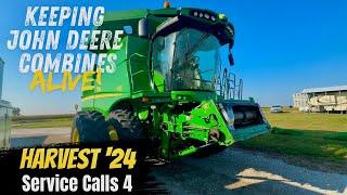 John Deere S780 will not crank, S670 & S770 transmission codes, X9 track drive sprocket failure!