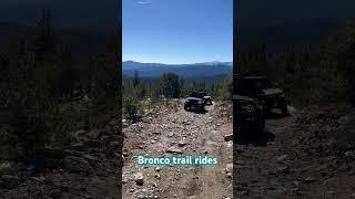 Bronco trail ride #bronco #offroad #ford #fordbronco #shortvideo