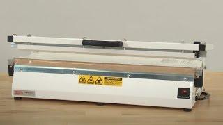 Extra Long Impulse Sealer with Cutter - 24"