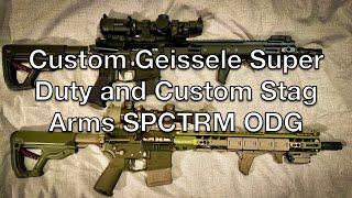 BUILT #GEISSELE SUPER DUTY AND #STAG ARMS #SPCTRM ODG