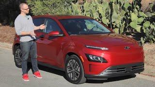 2022 Hyundai Kona Electric Test Drive Video Review