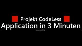 CodeLess (Software Entwicklung) Demo EA-Rechnung