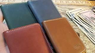 Best Gift for Men - DUEBEL Handmade Thin Front Pocket Leather Wallets for Men