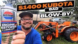 Can You Fix Your Kubota Tractor Blow-By?