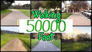 Writing #50000 - I walked 50000 feet to celebrate 50000 numbers!